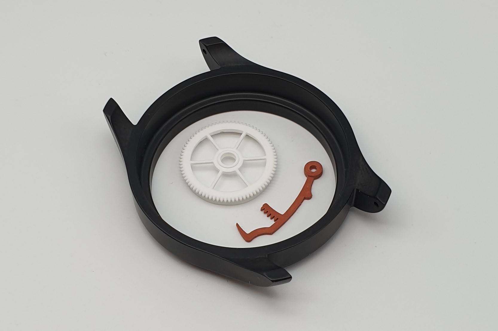 3D printed ceramic gearwheel watch industry